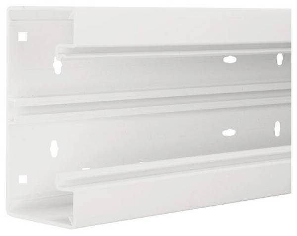 Hager BR6517019016 Brüstungskanal Unterteil (L x B) 2000 mm x 170 mm 2 m Weiß