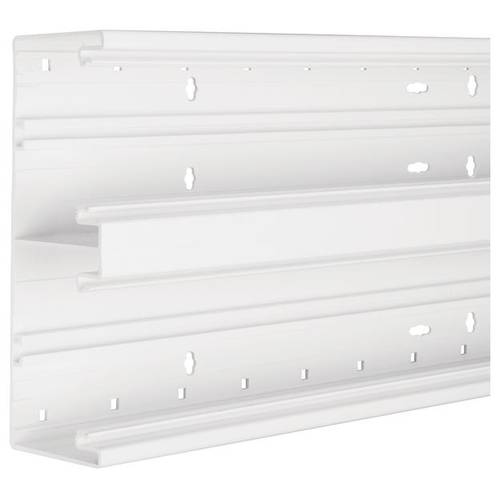 Hager BR652101D9016 Brüstungskanal Unterteil (L x B) 2000 mm x 210 mm 2 m Weiß
