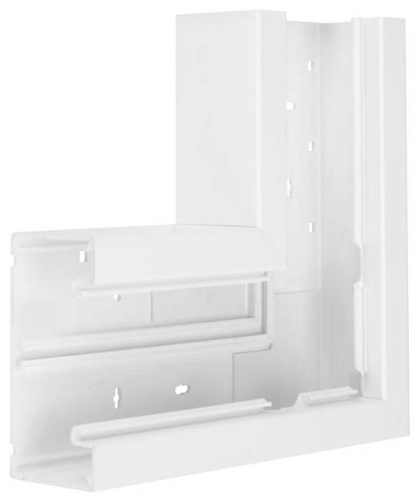 Hager BR6513059016 Flachwinkel Flachwinkel (B x T) 130 mm x 68 mm 1 St. Weiß