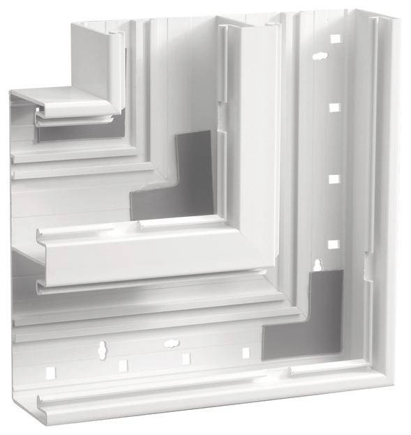 Hager BR652105D9016 Flachwinkel (B x T) 210 mm x 68 mm 1 St. Weiß