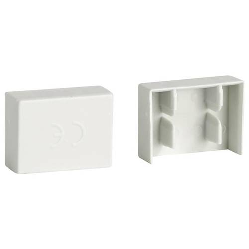 Hager KZ024 Endkappe Reinweiß (RAL 9010) 10 St.