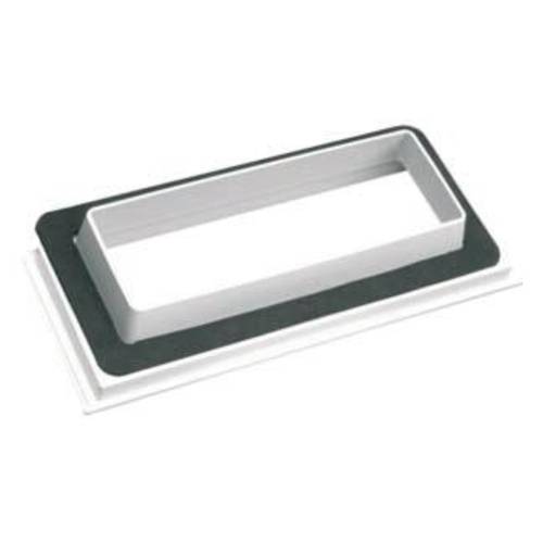 Hager FZ363N Kragenflansch Kunststoff Weiß 1 St.