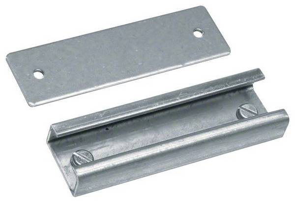 Hager FZ850S Hager FZ850S Kabelabfangschiene univers IP44/54 1feldig C-Profil 30x15mm Schlitz Kabelabfangschiene Metall 1 St.