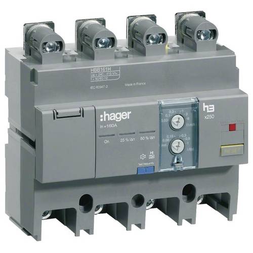 Hager HBB161H FI-Block 4polig 160 A 220 V, 415 V