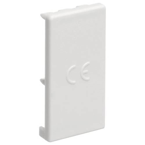 Hager KZN028 Endkappe Reinweiß (RAL 9010) 50 St.