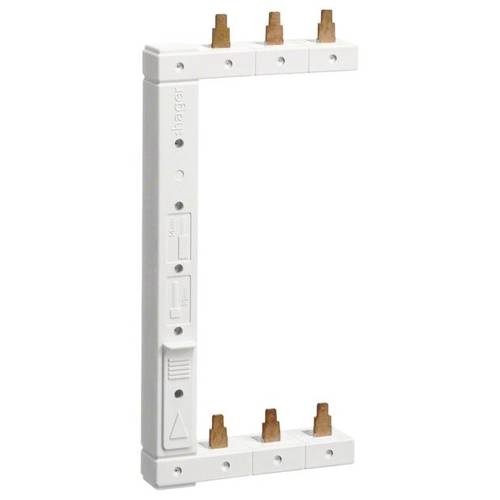 Hager KCL363L Phasenschiene Braun, Blau 3polig 1 St.