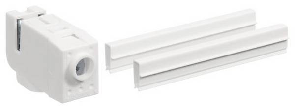 Hager ZY50KB Hager ZY50KB Nachrüstset m.SaS-Klemme isoliert f.PE-schiene 12x5mm Nachrüstset Kunststoff Mehrfarbig 1 St.