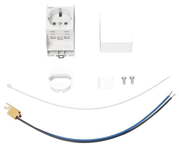 Hager ZY01APZ Bestückungspaket Braun, Blau 2polig 1 St.