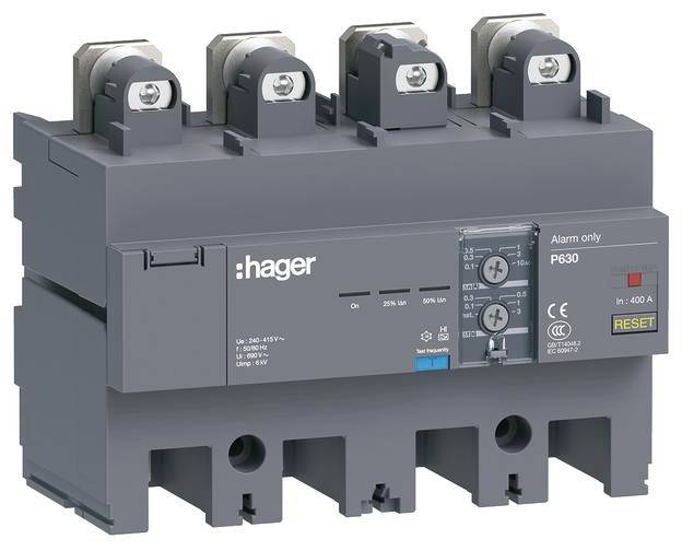 Hager HBW400L Fehlerstromblock 4polig 400 A 220 V, 415 V 1 St.