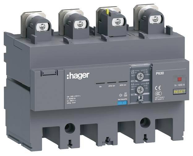 Hager HBW630H Fehlerstromblock 4polig 630 A 220 V, 415 V 1 St.