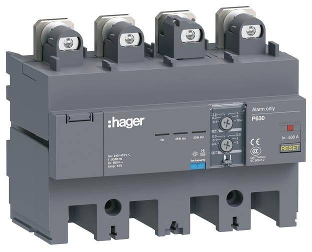 Hager HBW630L Fehlerstromblock 4polig 630 A 220 V, 415 V 1 St.