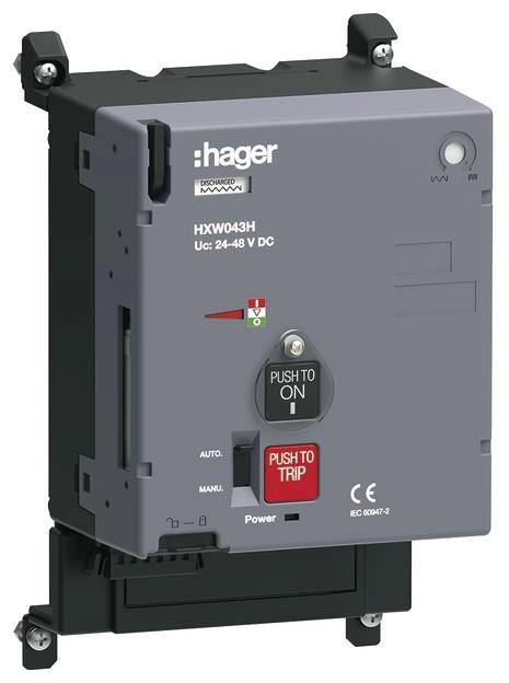 Hager HXW043H Motorantrieb 24 V/DC, 48 V/DC 1 St.