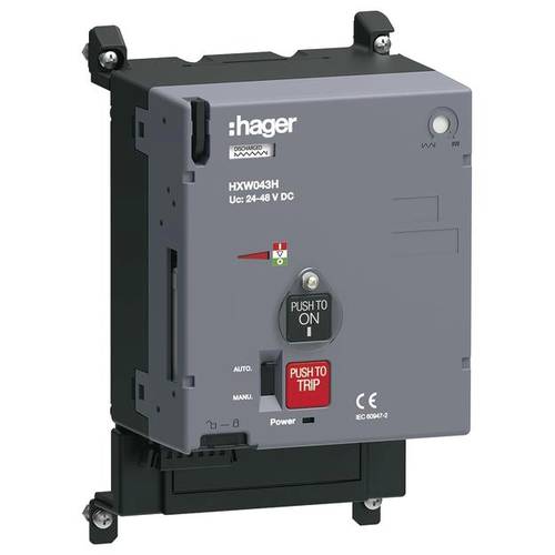 Thumbnail - Hager HXW043H Motorantrieb 24 V/DC, 48 V/DC 1 St.