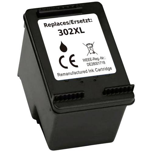 Renkforce Druckerpatrone ersetzt HP 302XL, F6U68AE Kompatibel Schwarz RF-5633222
