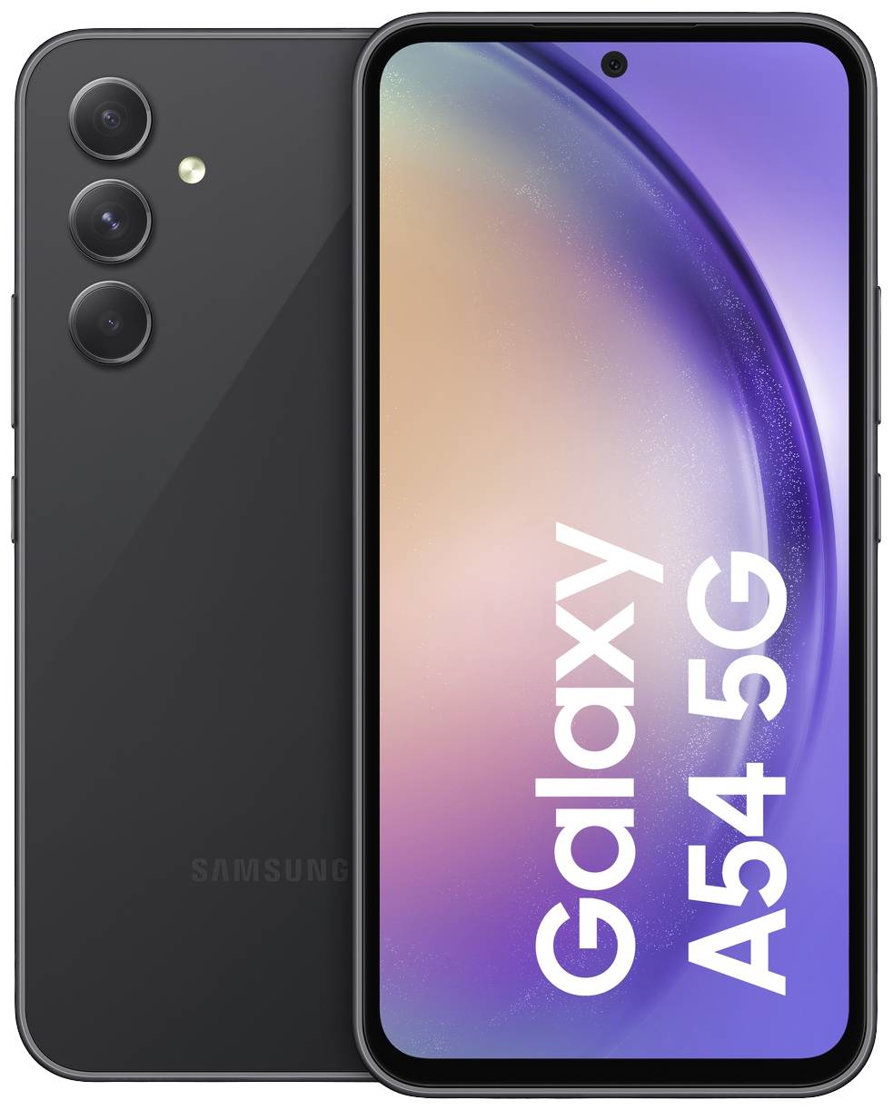 Samsung Galaxy A54 5G Smartphone 128 GB 16.3 cm (6.4 pollici) Grafite Android™ 13 Hybrid-Slot