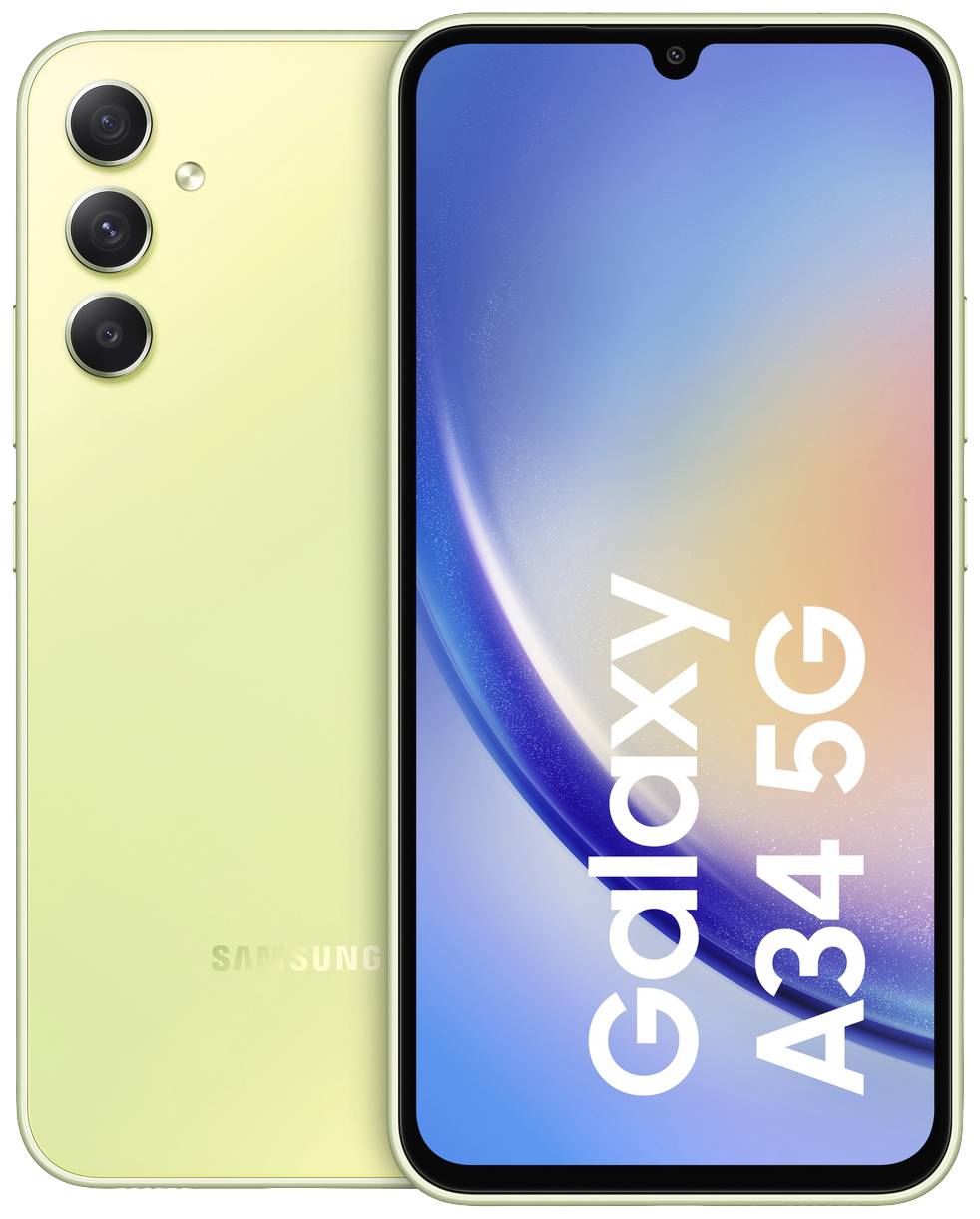 SAMSUNG Galaxy A34 5G - 5G Smartphone - Dual-SIM - RAM 8 GB / Interner Speicher 256 GB - microSD slo