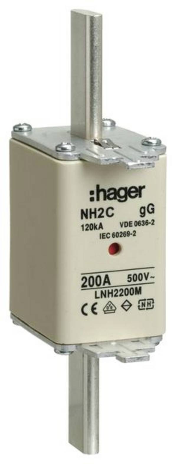 Hager LNH2200M NH-Sicherung 200 A 3 St.