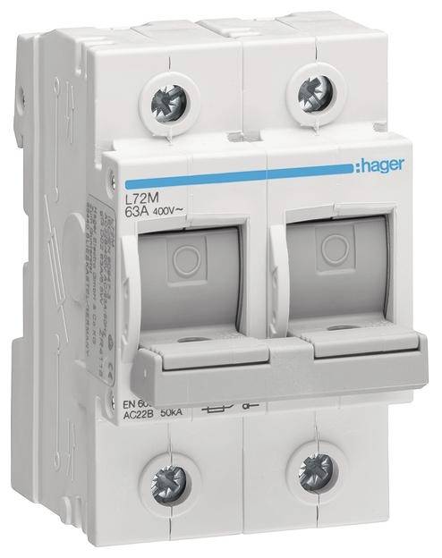 Hager L72M Lasttrennschalter 2polig 63 A 1 St.