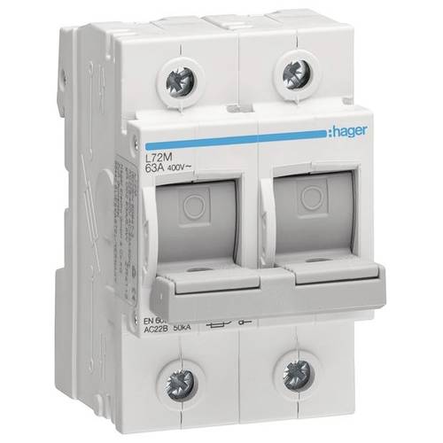 Hager L72M Lasttrennschalter 2polig 63 A 1 St.
