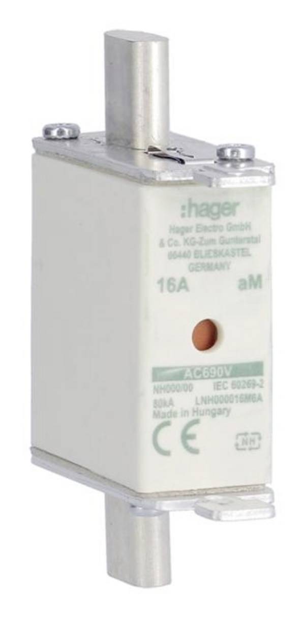 Hager LNH000016M6A NH-Sicherung 16 A 3 St.
