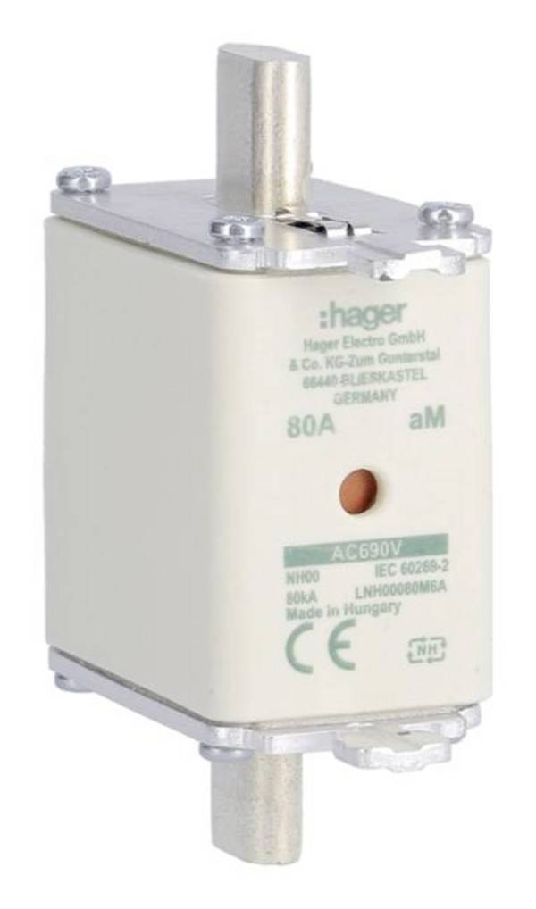 Hager LNH00080M6A NH-Sicherung 80 A 3 St.