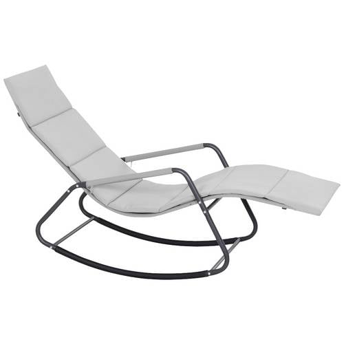 Siena Garden P02080 Aliano Grey Schaukelliege mit Kissen