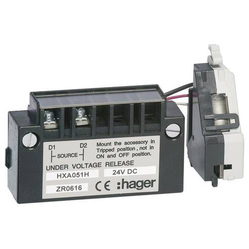 Hager HXA051H Unterspannungsauslöser 24 V/DC 1 St.