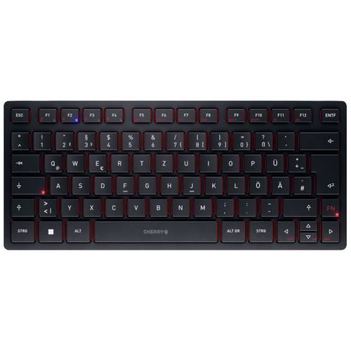 Thumbnail - CHERRY KW 9200 MINI USB, Funk, Bluetooth® Tastatur Deutsch, QWERTZ Schwarz Abnehmbares Kabel