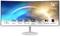 Ein 34-Zoll gebogener Monitor im 21:9-Format mit UWQHD-Auflösung (3440 x 1440), 1500R Krümmung, 100 Hz Bildwiederholrate und eingebauten Lautsprechern.