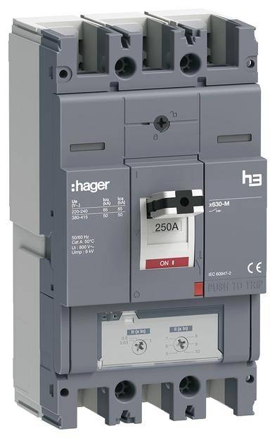 Hager HMJ250DR Leistungsschalter 1 St.