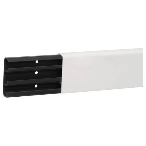 SL2007109010 Sockelleistenkanal SL2007109010 2000 mm Reinweiß 2 m