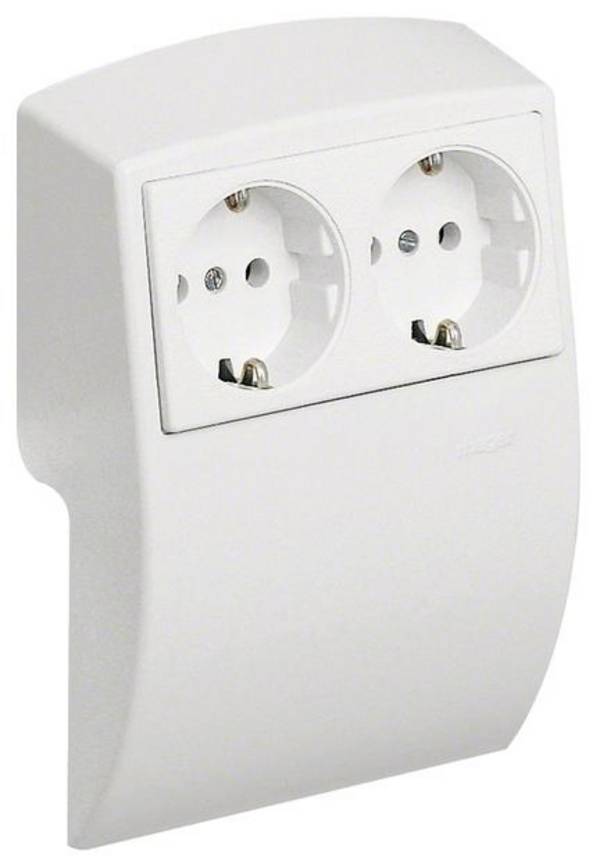 L22509010 Elektro-Sockelleisten-Zubehör L22509010 Steckdosencontainer  Weiß 1 St.