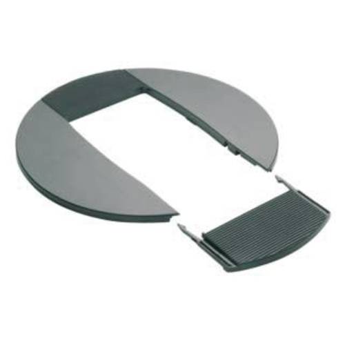 DAC280LAN Elektro-Sockelleisten-Zubehör Tehalit Rosette Aluminium 1 St.