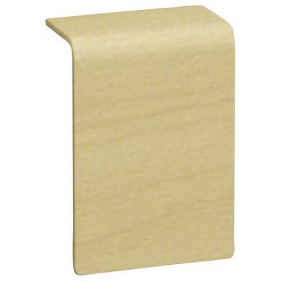 Ein geformtes Stück Holz mit einer abgerundeten Kante, vermutlich als dekoratives Element oder Möbelbeschlag gedacht.