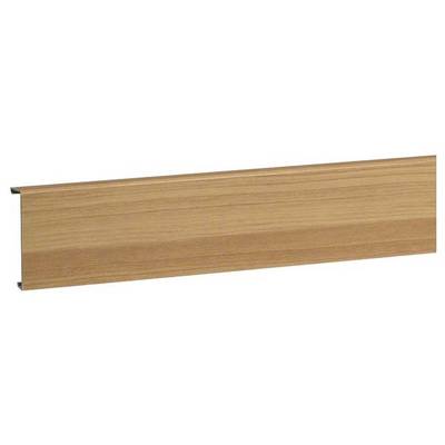 Holzvertäfelung Muster, horizontale Ausrichtung, heller Braunton, glatte Oberfläche. Ideal für Wand- oder Deckenverkleidungen geeignet.