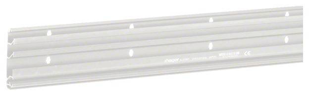 SLH200801 Elektro-Sockelleistensystem SLH200801 Unterteil 2000 mm Grau 2 m