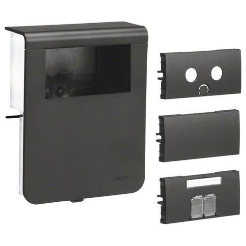 SL201159159011 Geräteträger Tehalit Graphitschwarz 1 St.