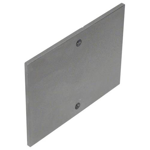 GBZWB7011 Elektro-Sockelleisten-Zubehör Tehalit Blende Eisen-Grau 1 St.