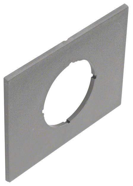 GBZWN7011 Elektro-Sockelleisten-Zubehör Tehalit Blende Eisen-Grau 1 St.