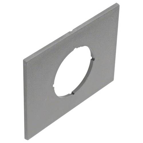 GBZWN7011 Elektro-Sockelleisten-Zubehör Tehalit Blende Eisen-Grau 1 St.