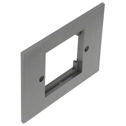 GBZWR17011 Elektro-Sockelleisten-Zubehör Tehalit Blende Eisen-Grau 1 St.