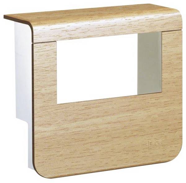 SL20055932D2 Elektro-Sockelleisten-Zubehör Tehalit Geräteträger- Oberteil  Braun 1 St.