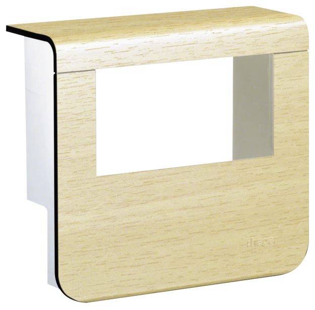 SL20055932D3 Elektro-Sockelleisten-Zubehör Tehalit Geräteträger- Oberteil Braun 1 St.