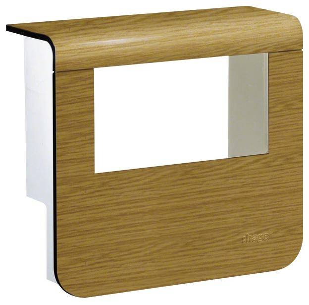 SL20055932D5 Elektro-Sockelleisten-Zubehör Tehalit Geräteträger- Oberteil Braun 1 St.