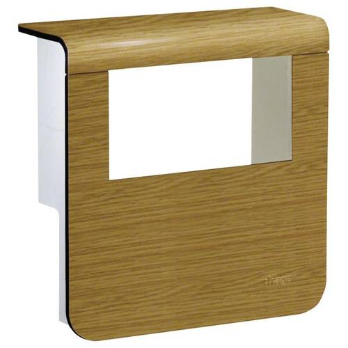 SL20080932D5 Elektro-Sockelleisten-Zubehör Tehalit Geräteträger- Oberteil Braun 1 St.