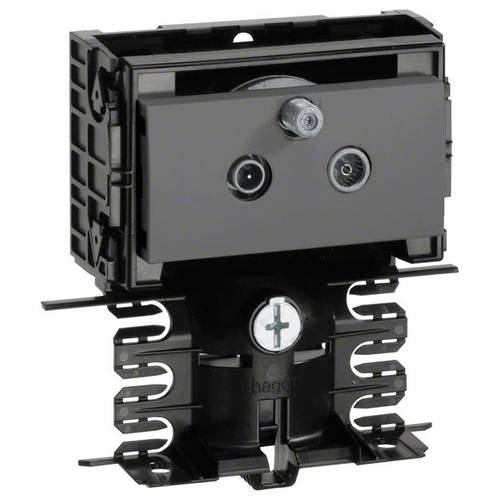 SL200809489011 Elektro-Sockelleisten-Zubehör Tehalit Geräteeinsatz Antenne/SAT Schwarz 1 St.