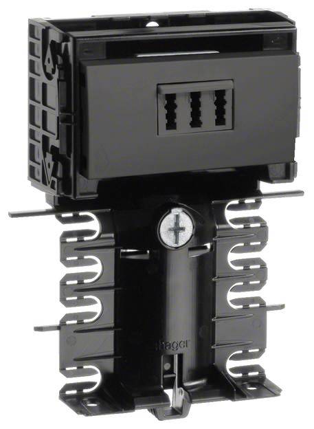 SL201159459011 Elektro-Sockelleisten-Zubehör Tehalit Geräteeinsatz TAE Schwarz 1 St.