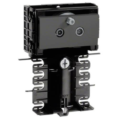 SL201159499011 Elektro-Sockelleisten-Zubehör Tehalit Geräteeinsatz Antenne/SAT Schwarz 1 St.