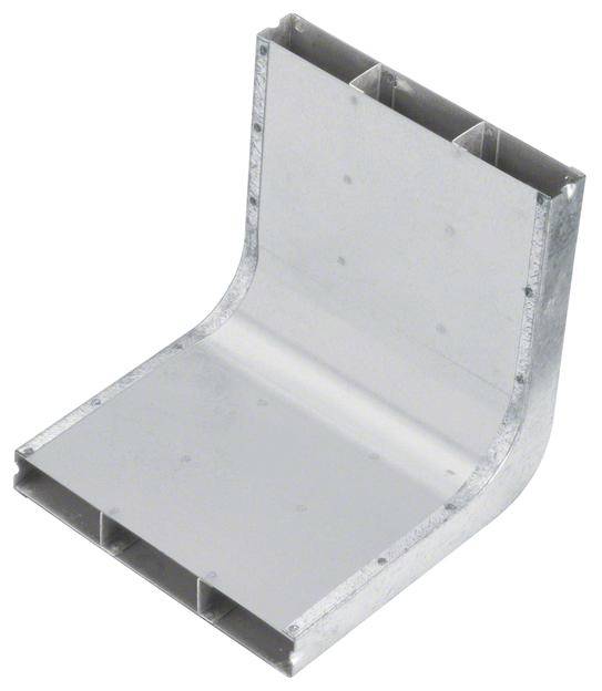 UKK190283 Elektro-Sockelleisten-Zubehör Tehalit Vertikalkrümmer 1 St.