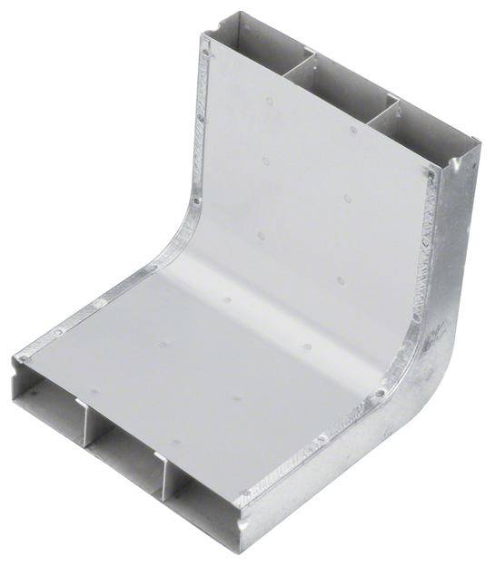 UKK190383 Elektro-Sockelleisten-Zubehör Tehalit Vertikalkrümmer 1 St.